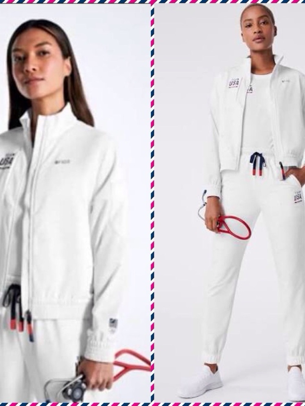 Figs Team USA Medical Team Jacket